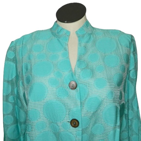 Ming Wang $340 52609 Mint Bubble Jacket Sz 0X NWT! - Picture 4 of 7